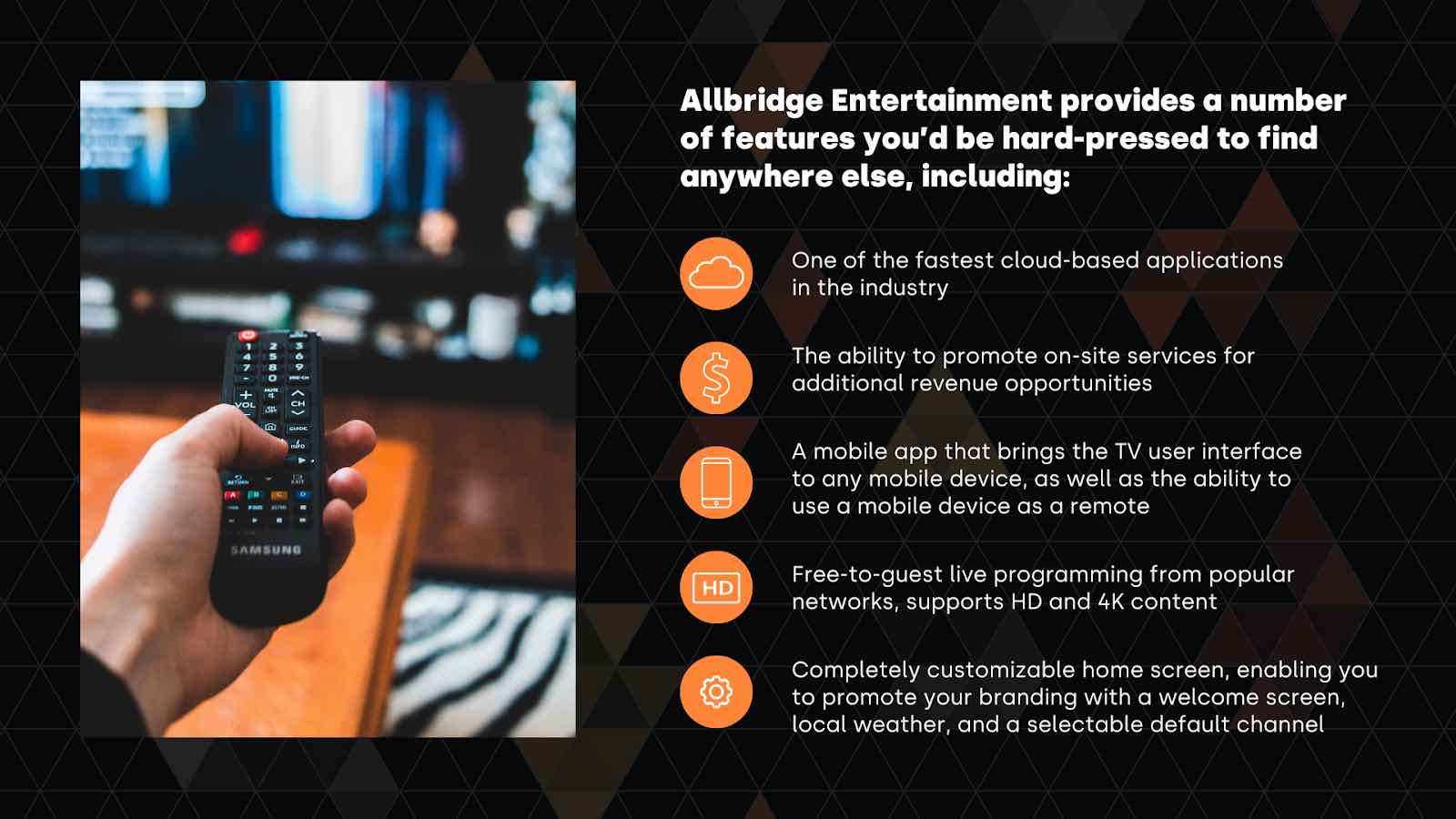 How to Use On-Demand Content and Casting Graphic